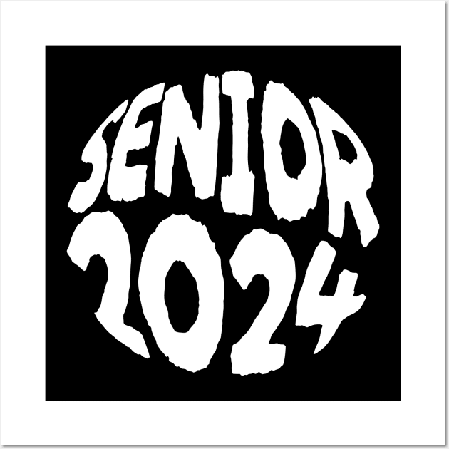 Yay Senior 2024 Wall Art by erythroxian-merch